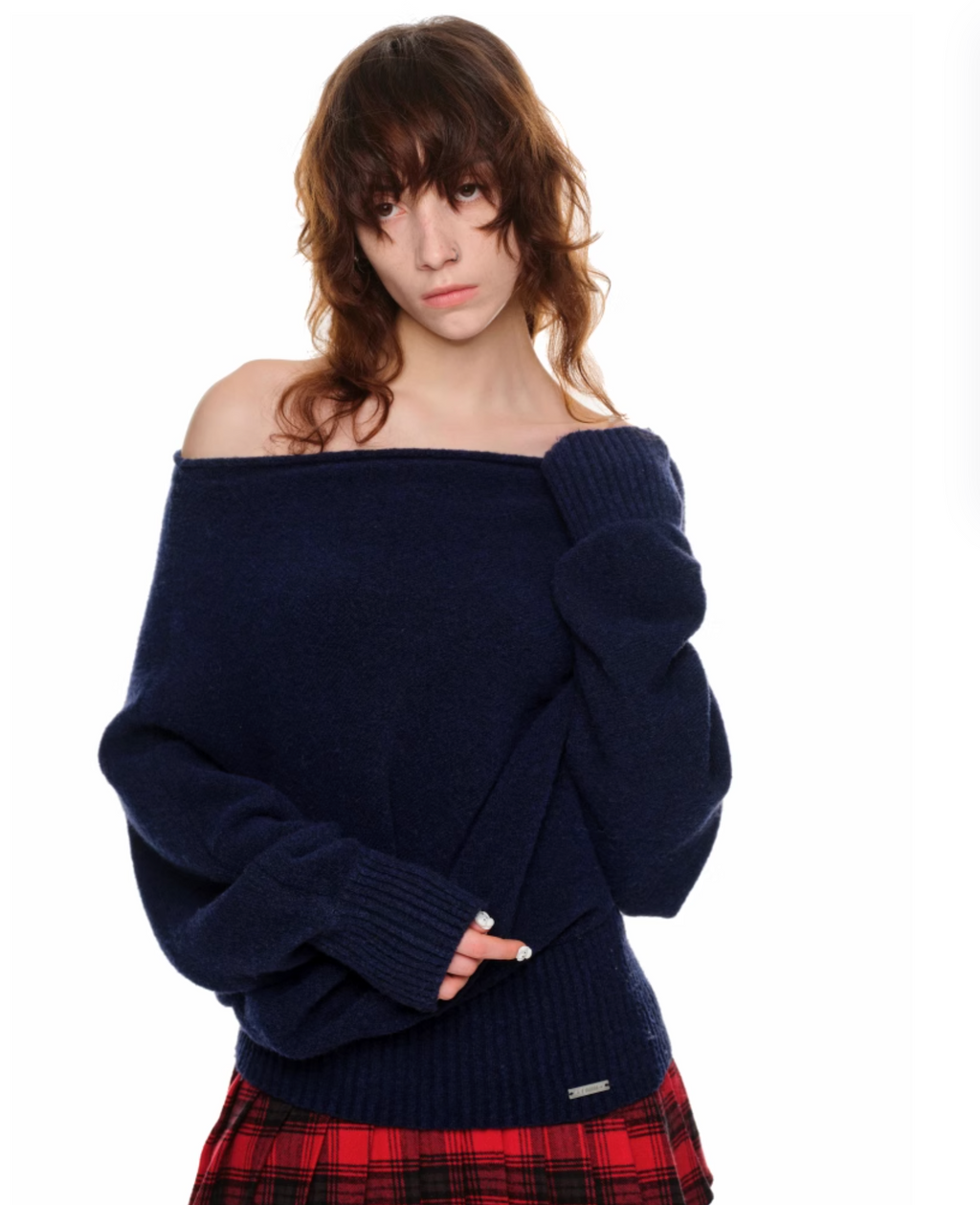 HONEY OFF SHOULDER SWEATER – 4colors