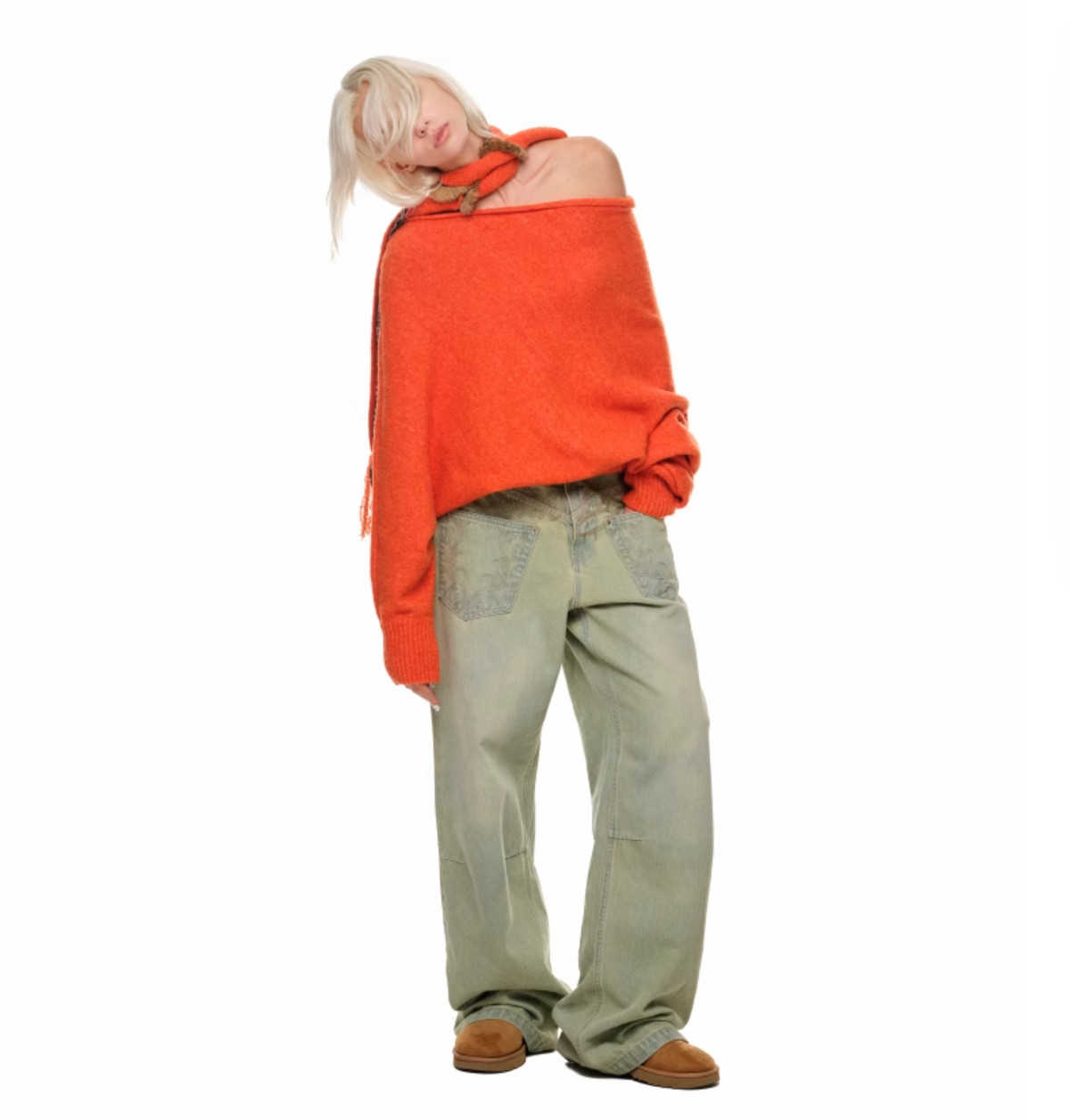 HONEY OFF SHOULDER SWEATER – 4colors