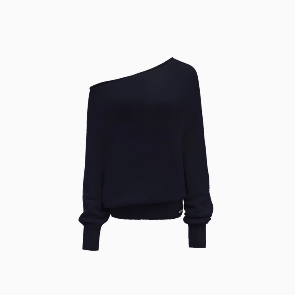 HONEY OFF SHOULDER SWEATER – 4colors