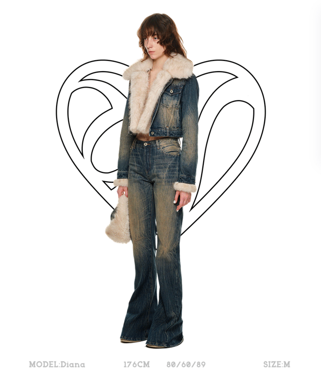 KOBE DENIM JACKET WITH REMOVABLE LINER & JEANS & 2-PIECE SET