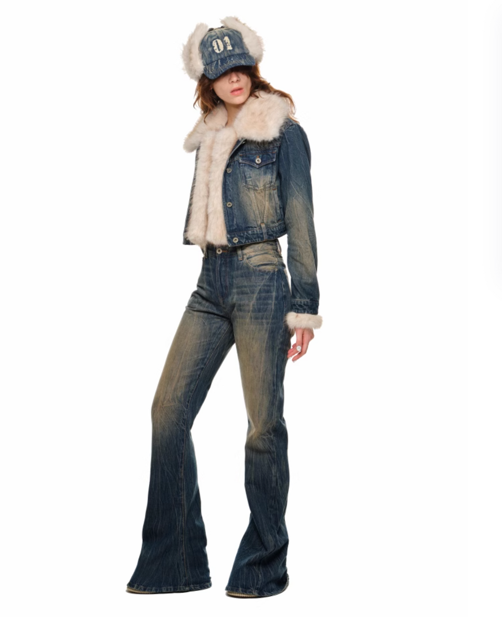 KOBE DENIM JACKET WITH REMOVABLE LINER & JEANS & 2-PIECE SET