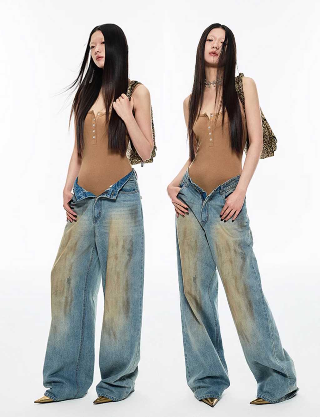 TAMSIN WIDE-LEG JEANS