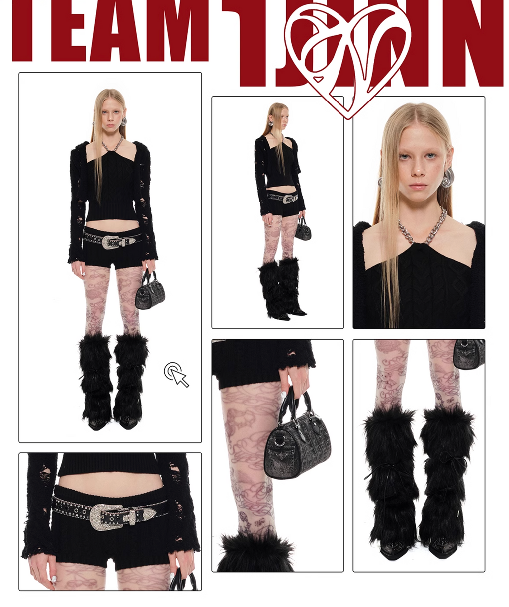 FURRY BOOT COVERS