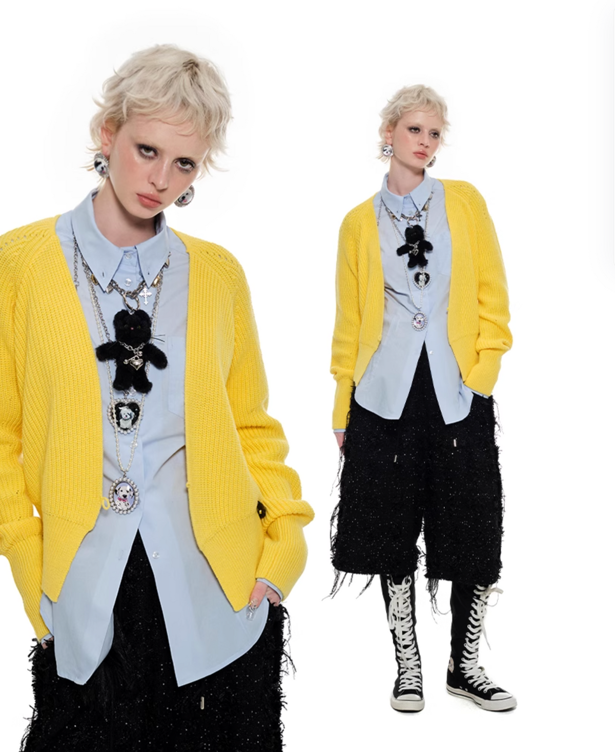 JOANN CHUNKY CARDIGAN – 3colors