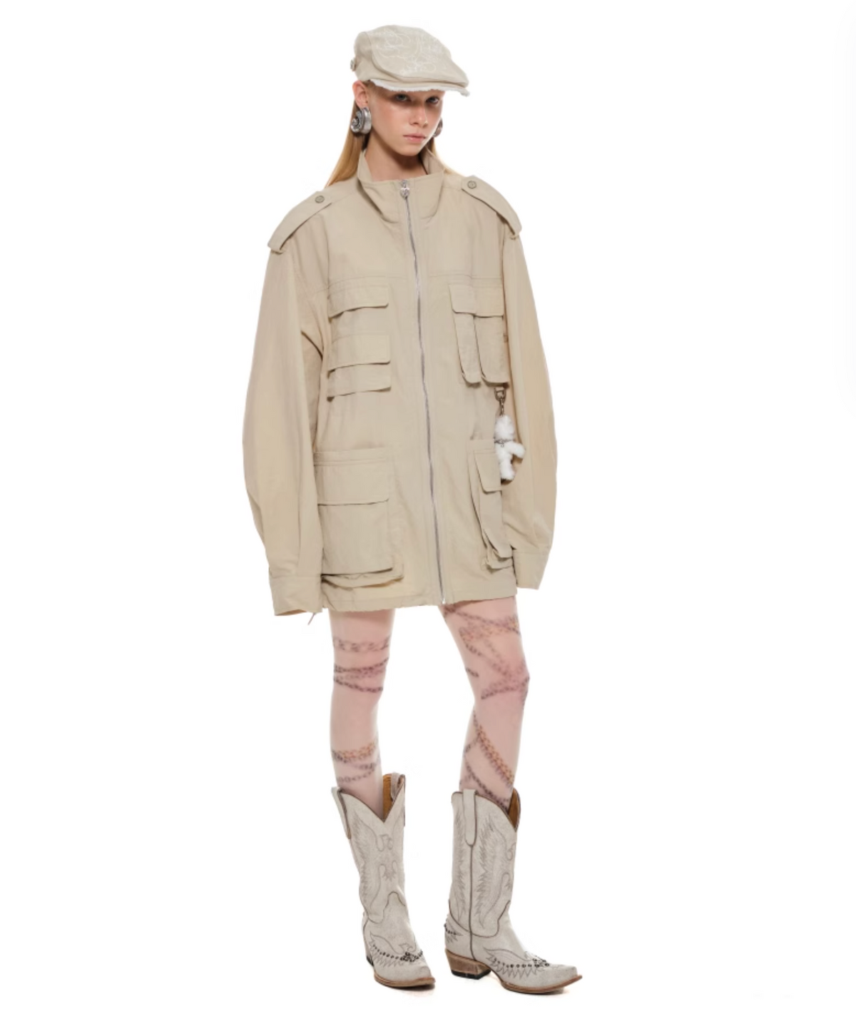 ARMY MERANO CARGO JACKET – 2colors