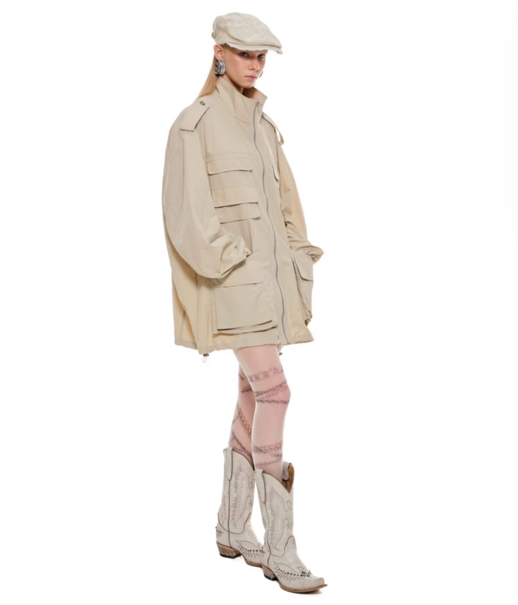 ARMY MERANO CARGO JACKET – 2colors