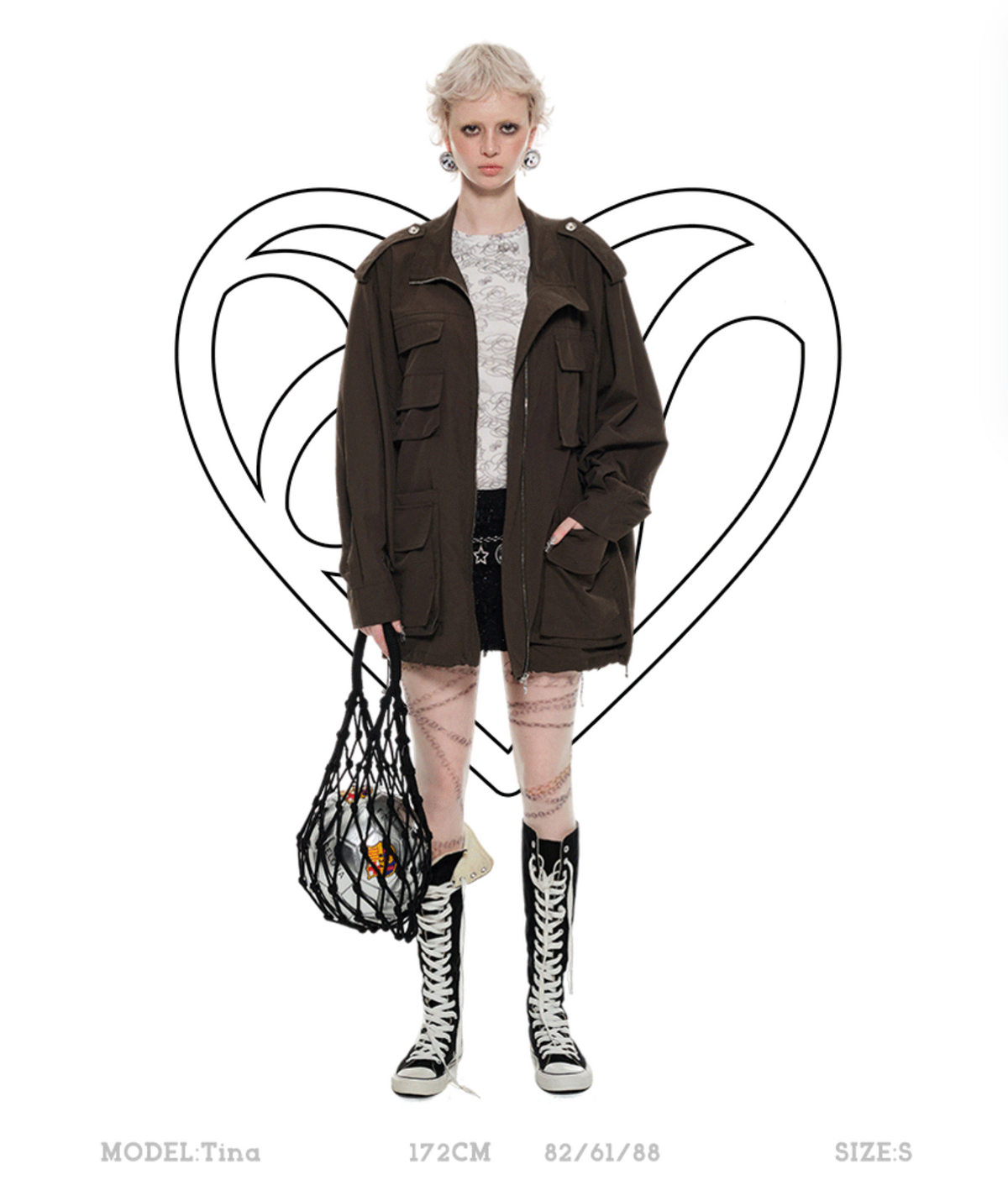 KHAKI MERANO CARGO JACKET – 2colors