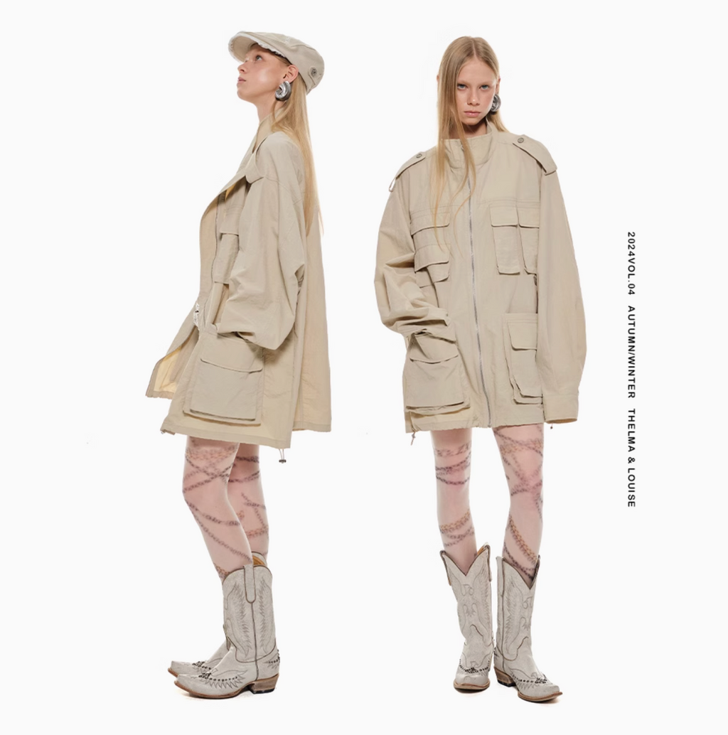 ARMY MERANO CARGO JACKET – 2colors
