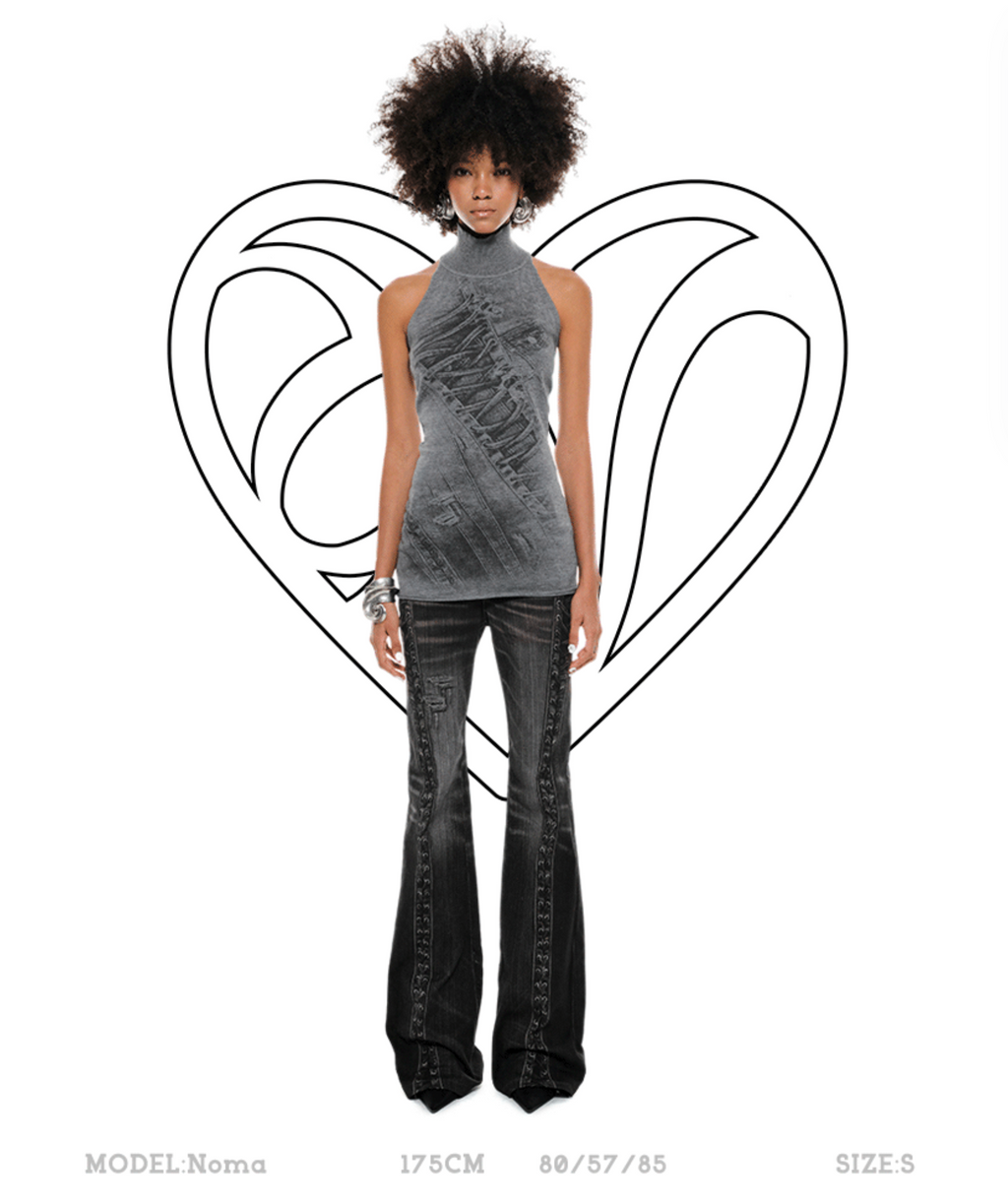 GRAY MUNI TOP – 2colors