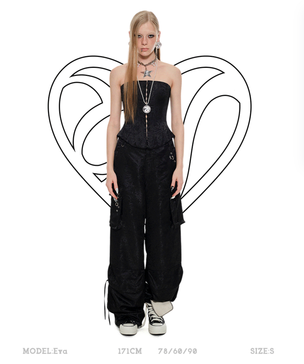 IN STOCK | GEM 2-PIECE SET – ONLY BLACK