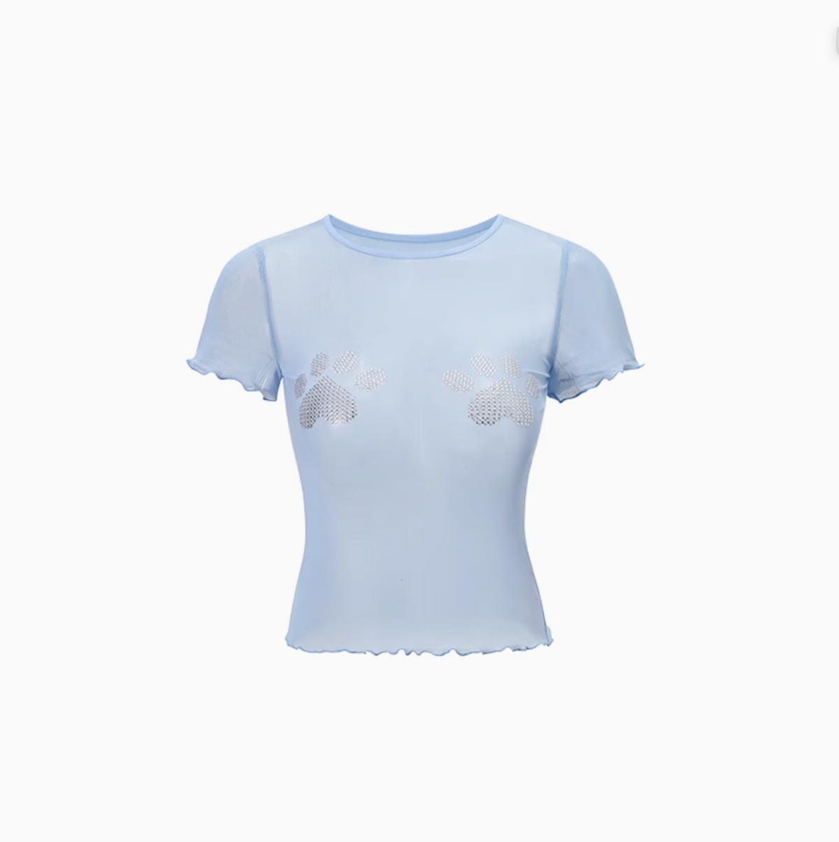 NOT YOUR SHEER MESH TOP