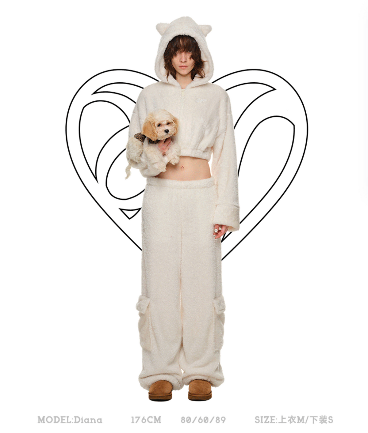 BEAR IT ALL FAUX FUR 2-PIECE SET – 2colors
