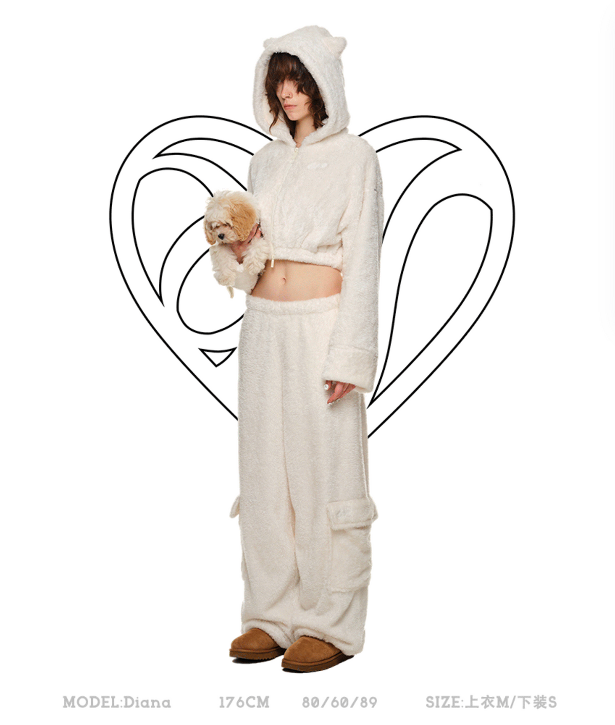 BEAR IT ALL FAUX FUR 2-PIECE SET – 2colors