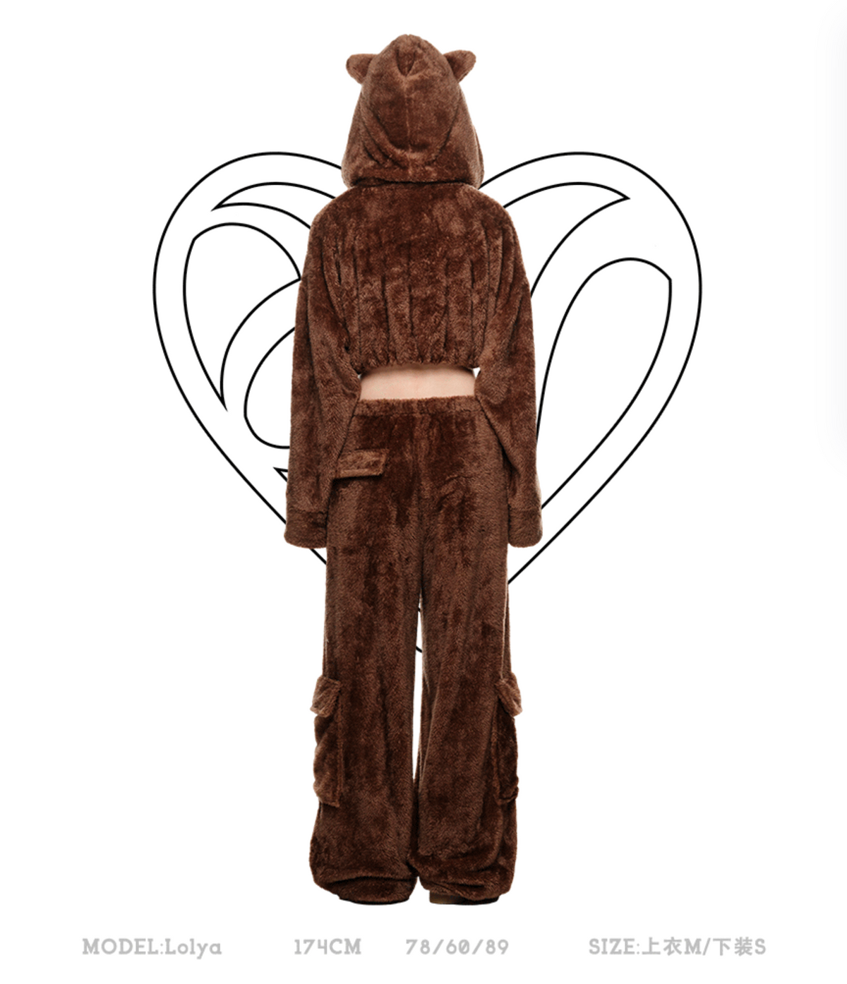 BEAR IT ALL FAUX FUR 2-PIECE SET – 2colors