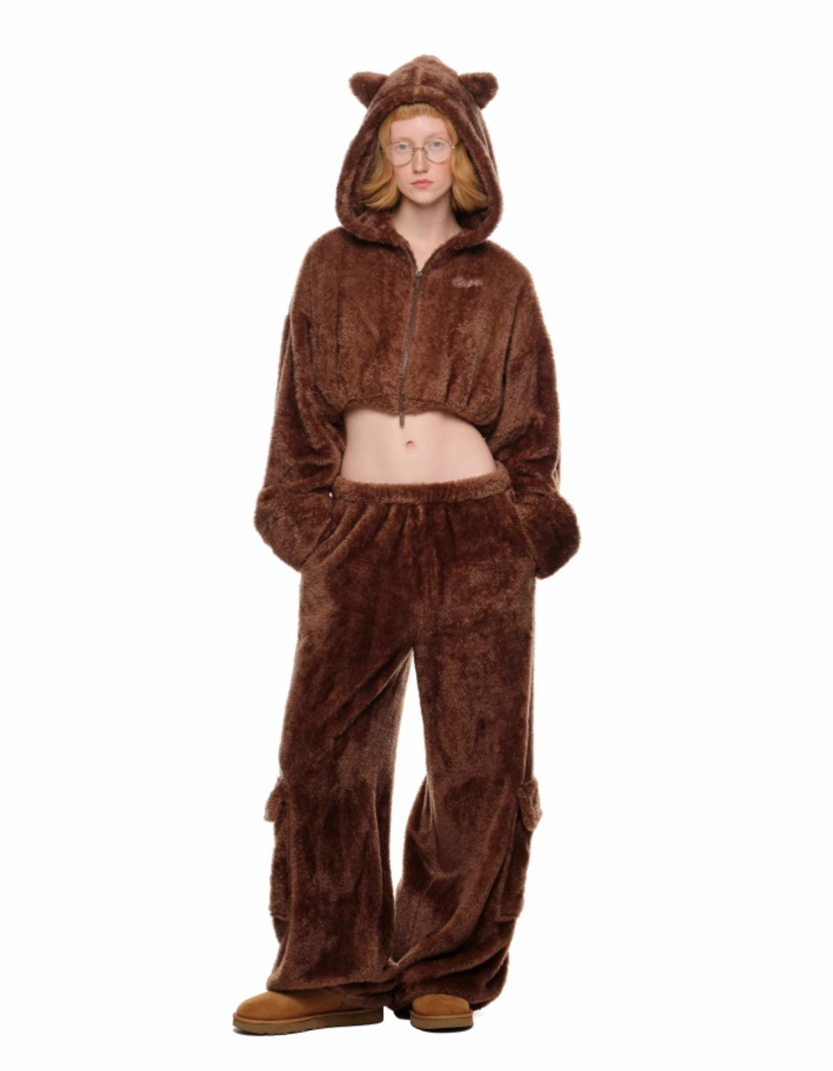 BEAR IT ALL FAUX FUR 2-PIECE SET – 2colors