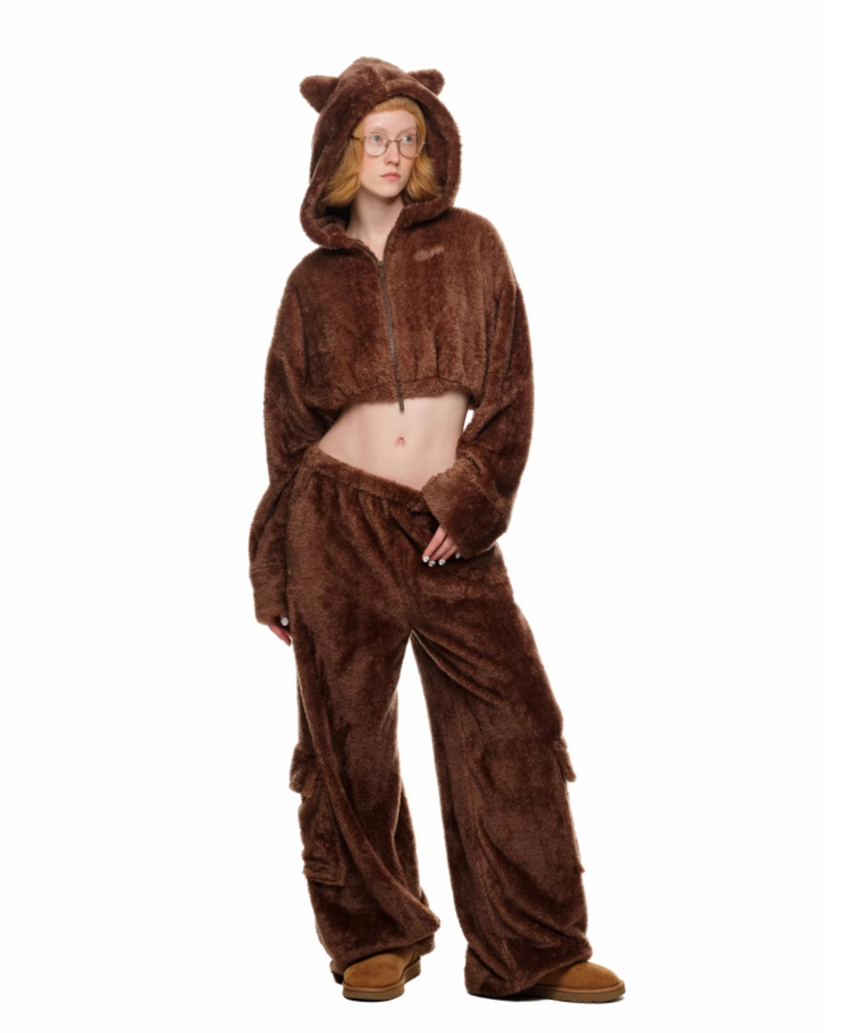 BEAR IT ALL FAUX FUR 2-PIECE SET – 2colors