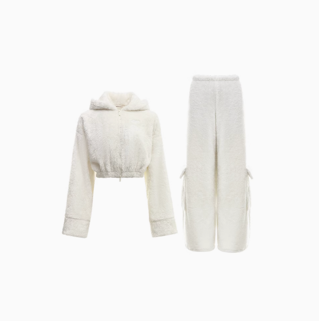 BEAR IT ALL FAUX FUR 2-PIECE SET – 2colors
