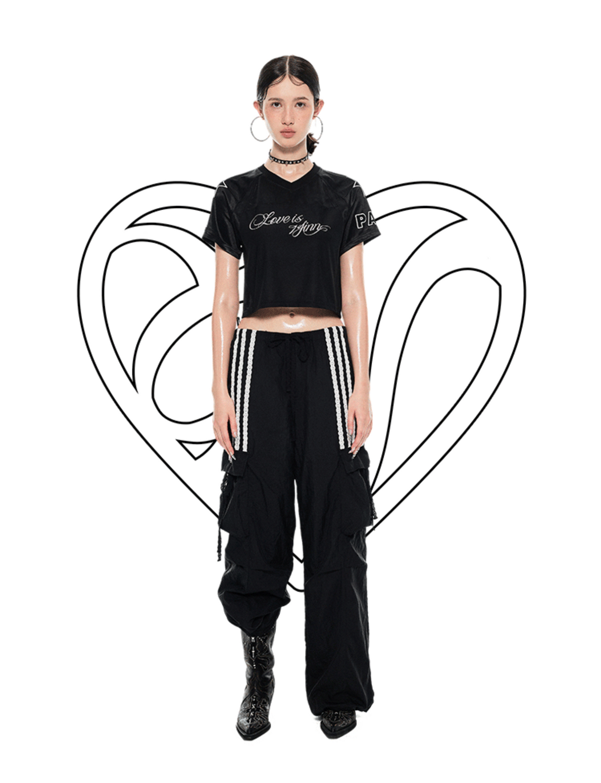 GUIZIO VINTAGE CROP T-SHIRT – 2colors