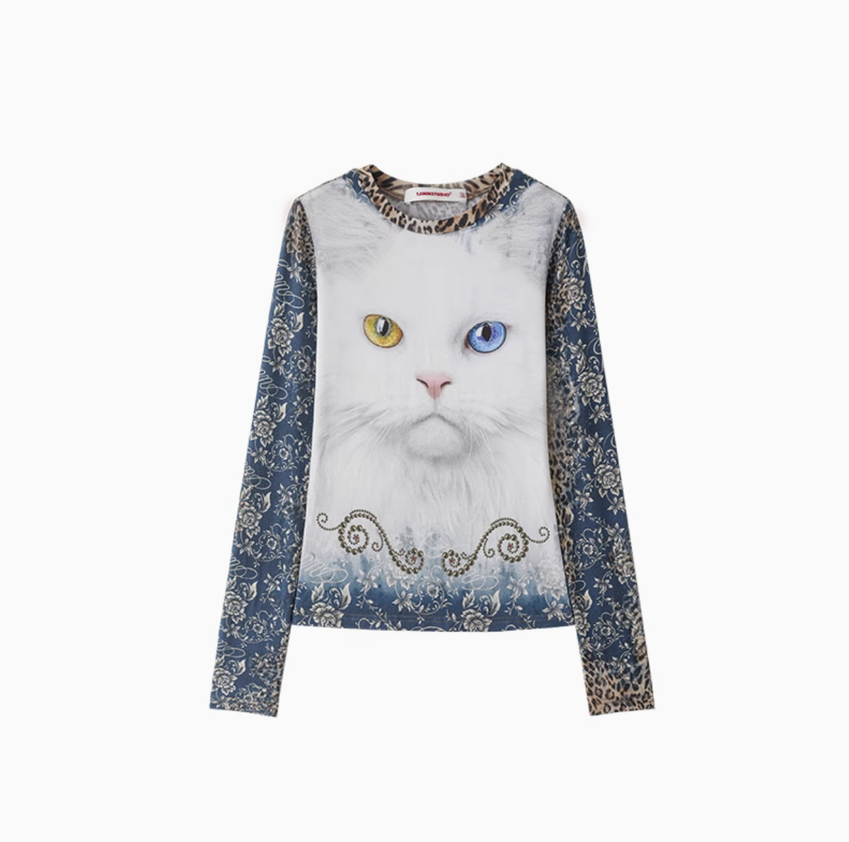 THRONE CAT LEOPARD TOP