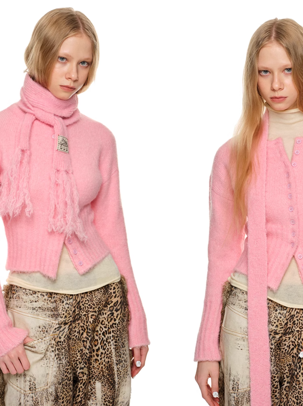 PINK ACNE CARDIGAN – 3colors