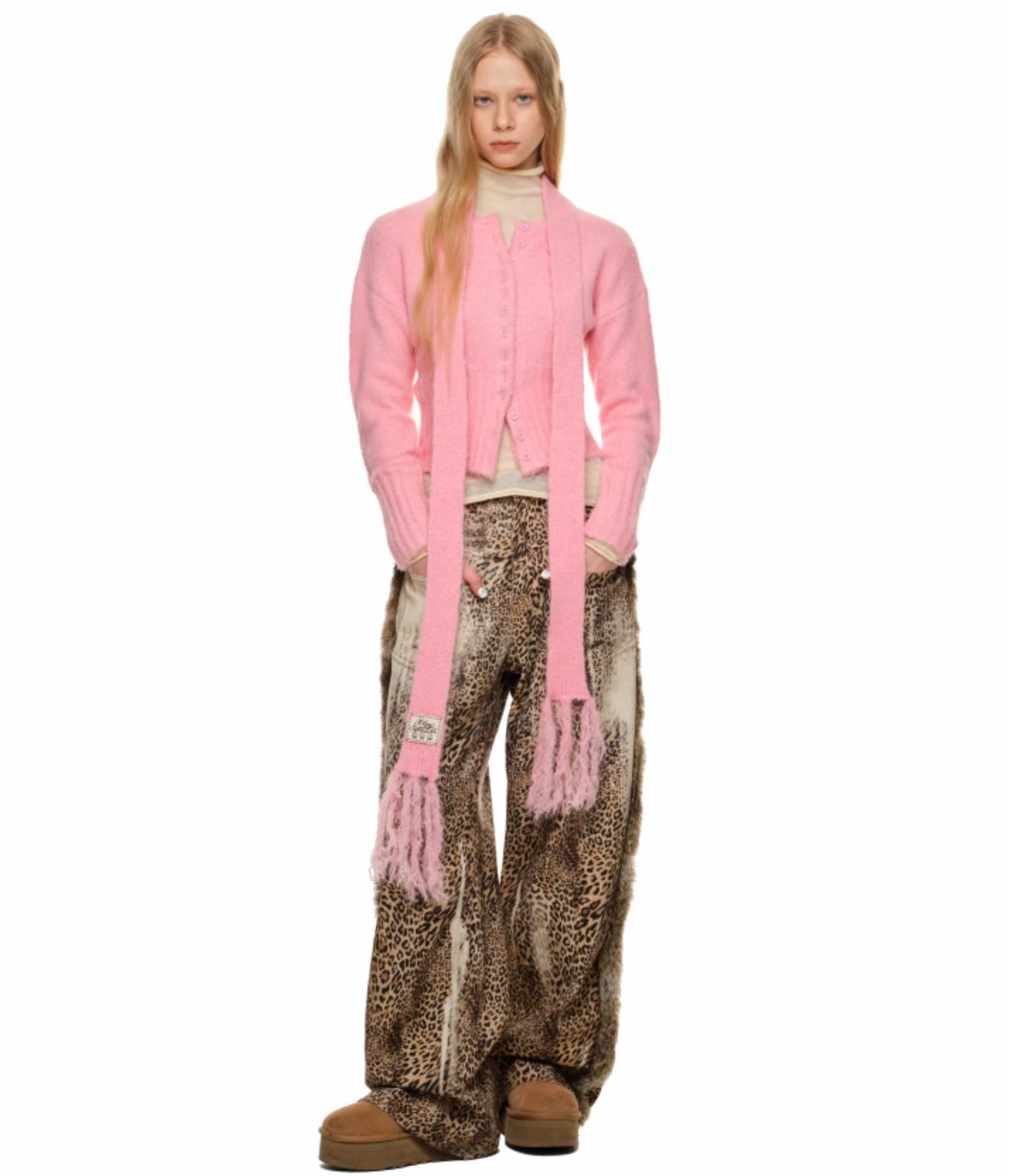 PINK ACNE CARDIGAN – 3colors