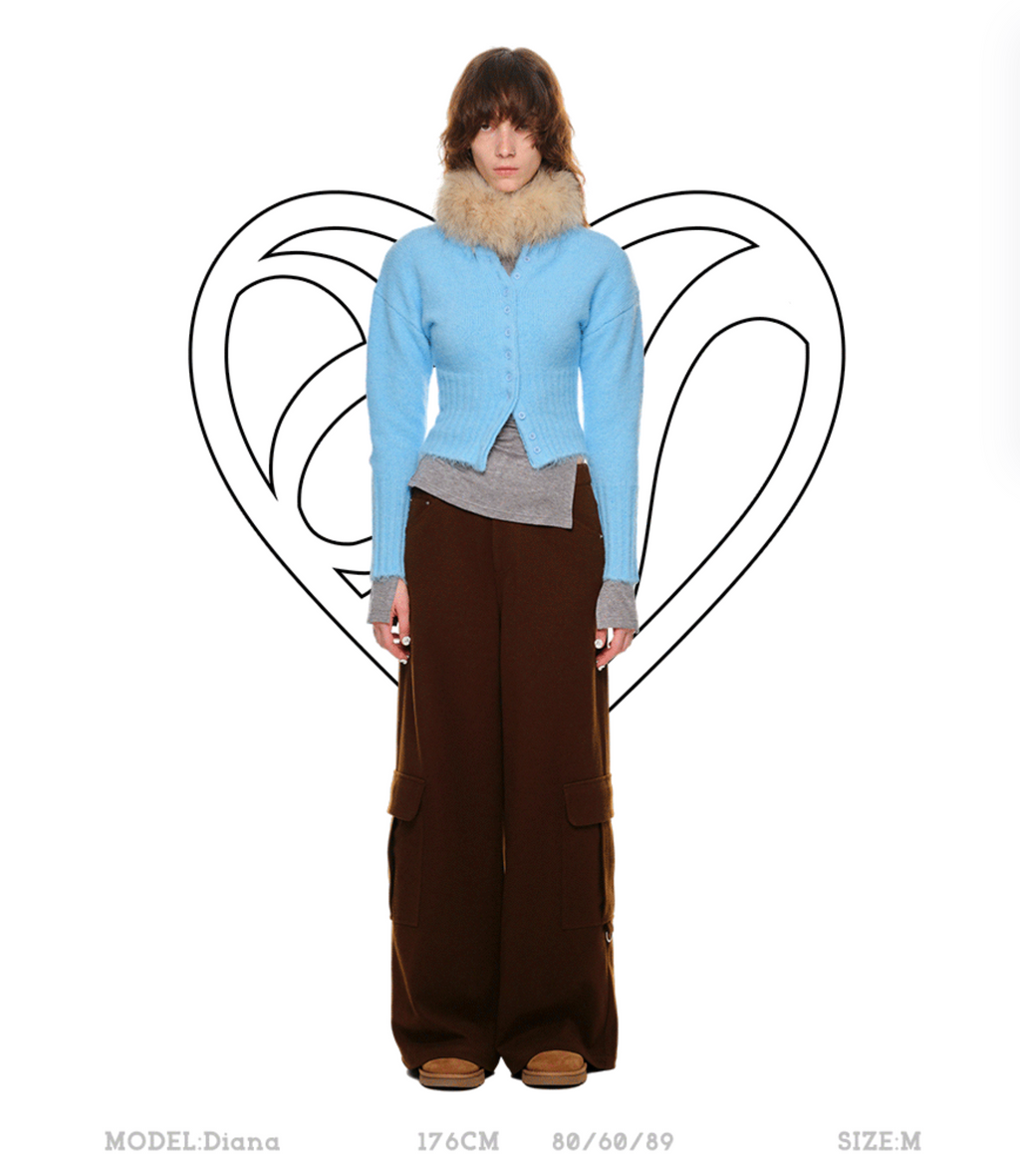 PINK ACNE CARDIGAN – 3colors