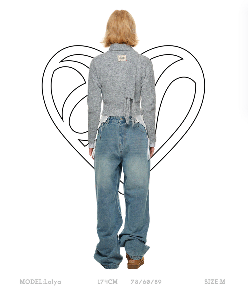 GRAY ACNE CARDIGAN – 3colors