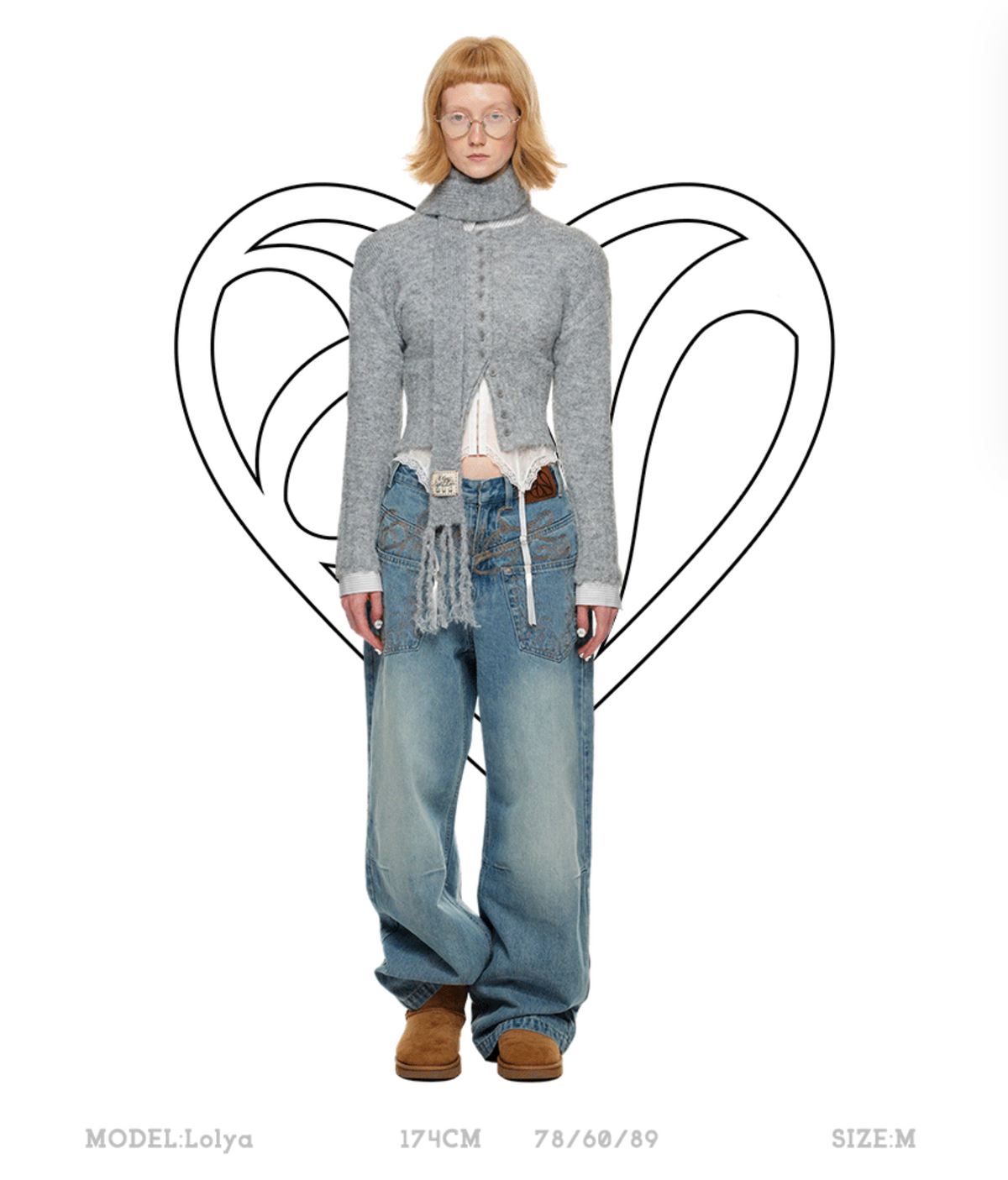 GRAY ACNE CARDIGAN – 3colors