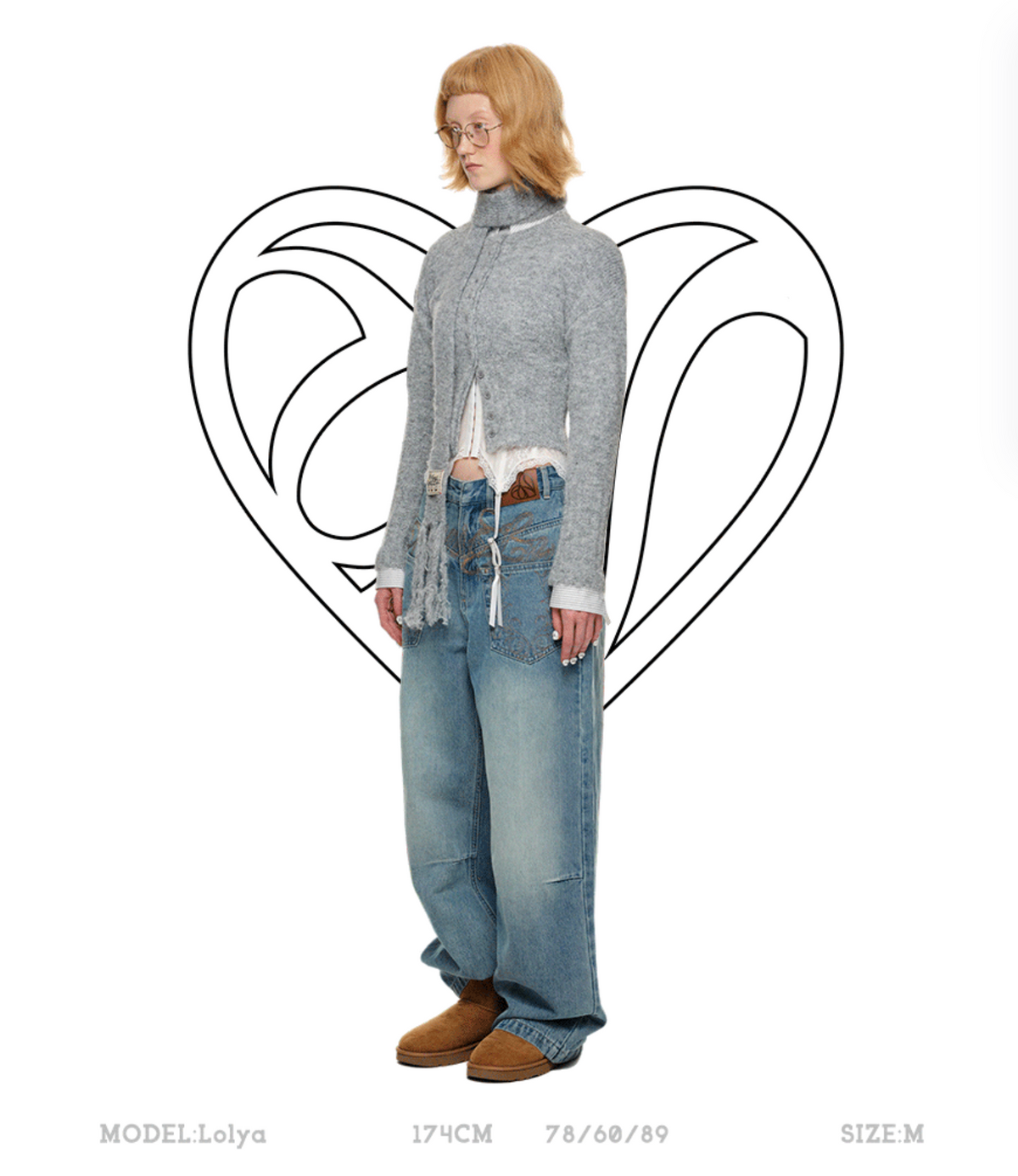 GRAY ACNE CARDIGAN – 3colors