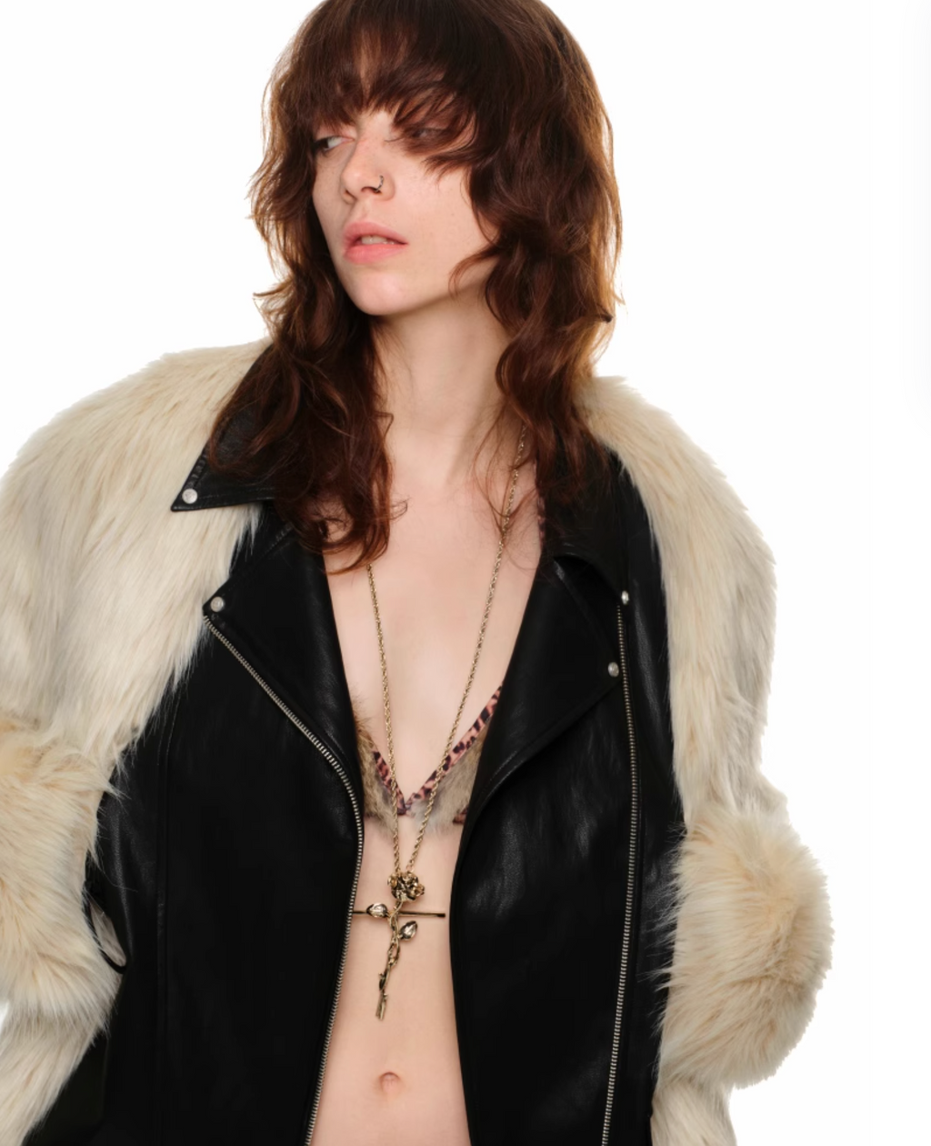 FABBIE MOTO LEATHER JACKET