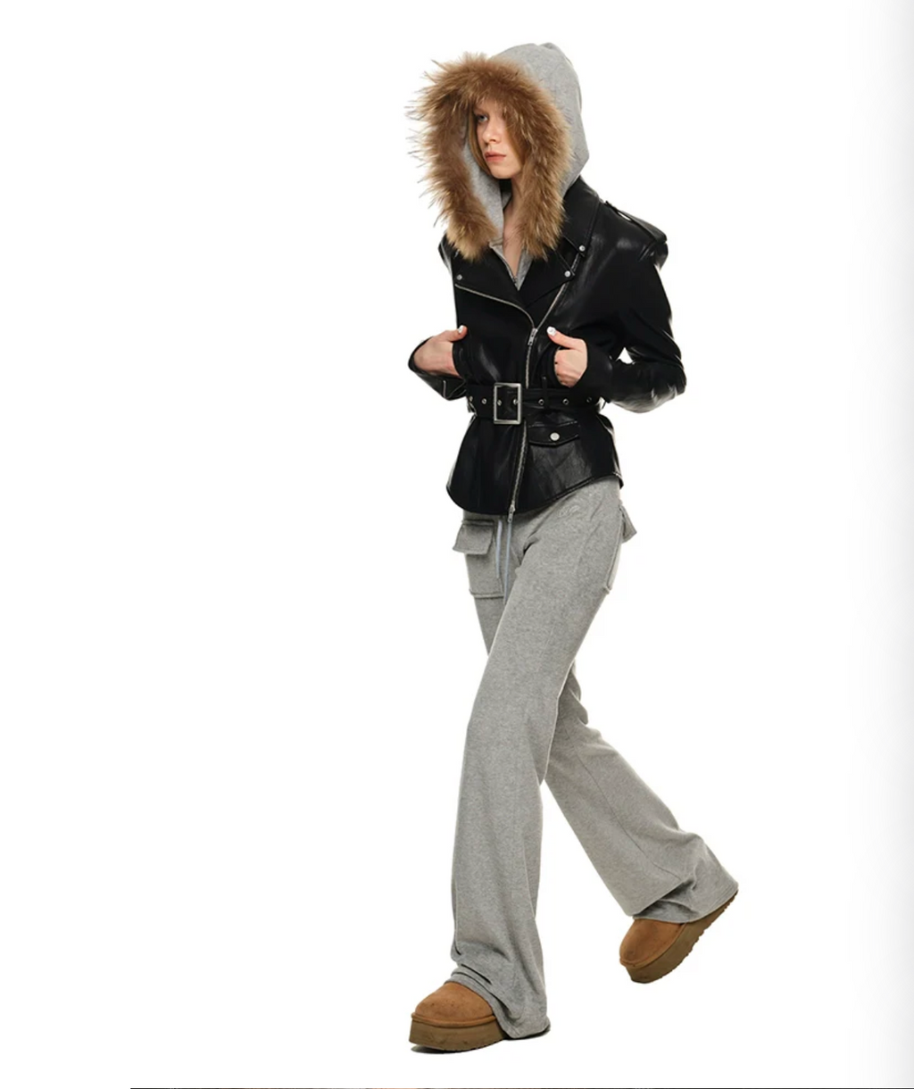FABBIE MOTO LEATHER JACKET