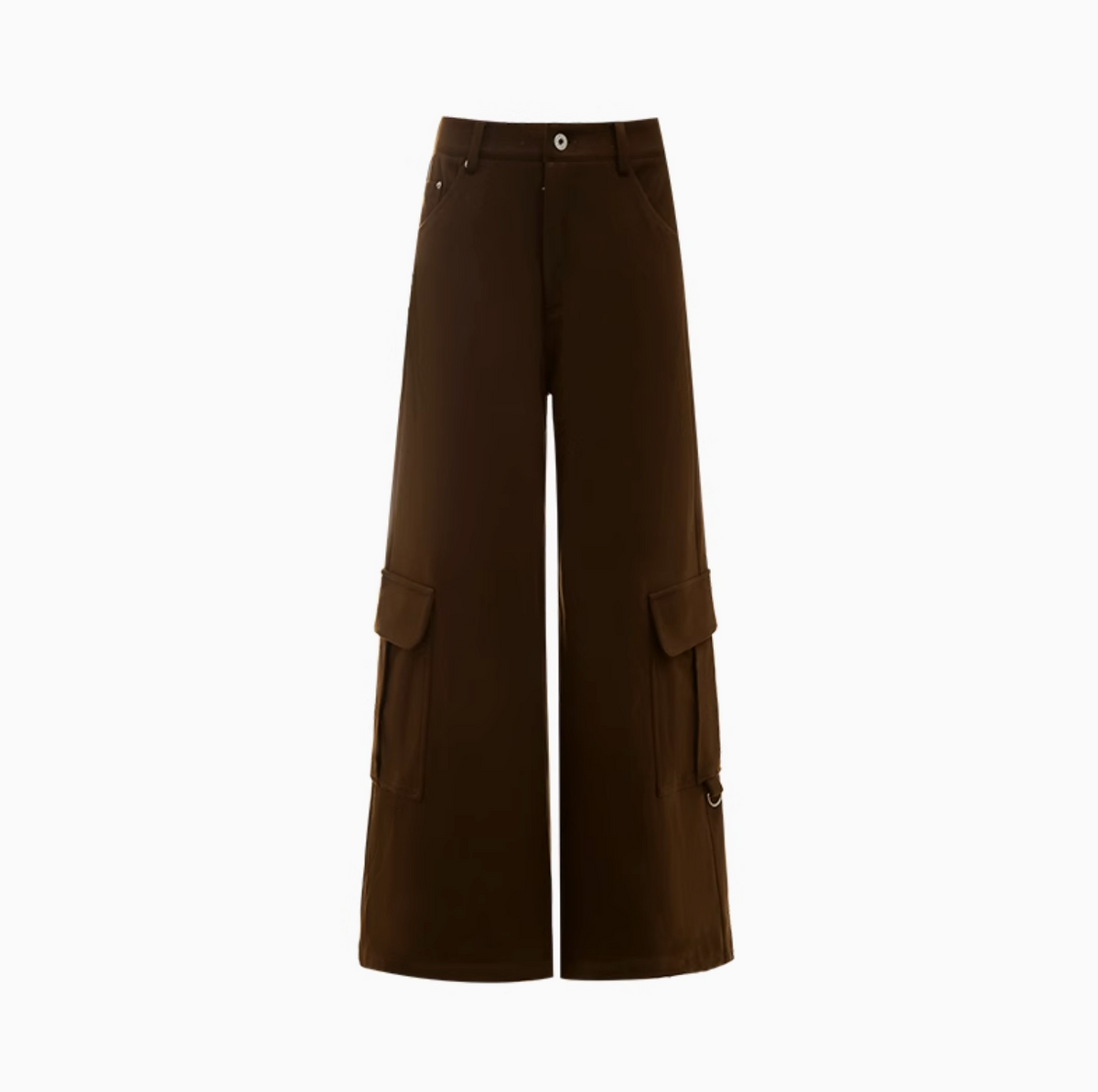 JACK WOOL CARGO PANTS – BROWN