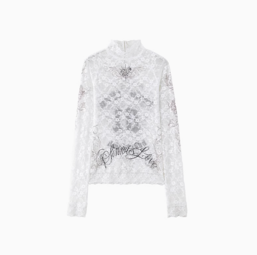TATTOO 01 VINTAGE LACE TOP