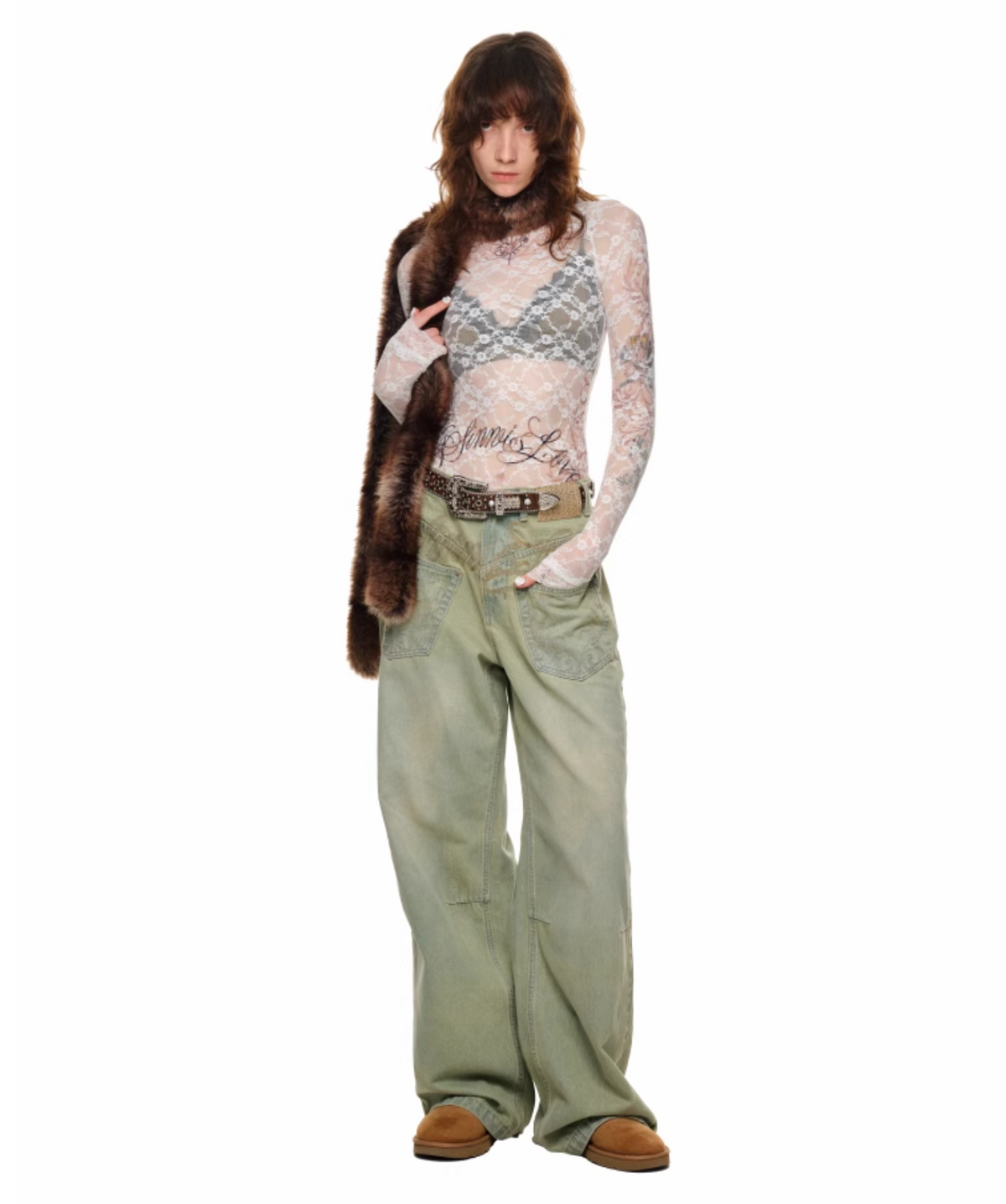TATTOO 01 VINTAGE LACE TOP