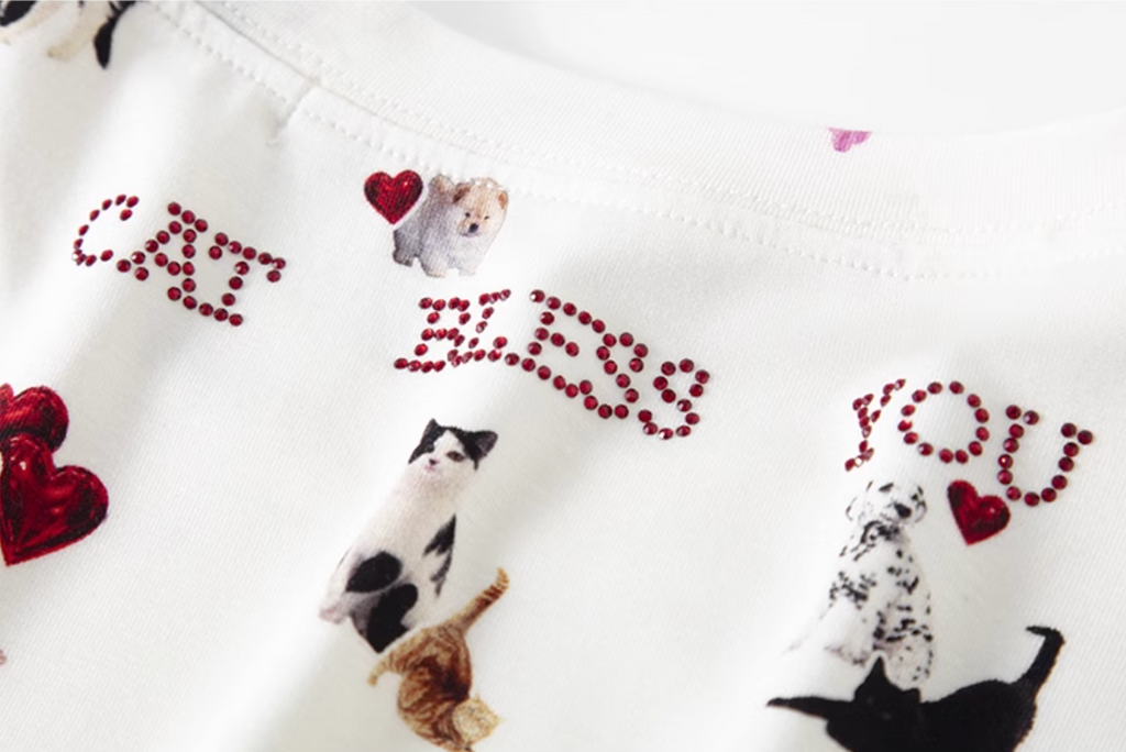 CAT BLESS YOU T-SHIRT