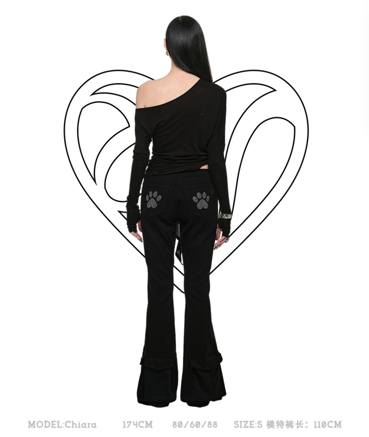 WILLY WOOL TOP – BLACK