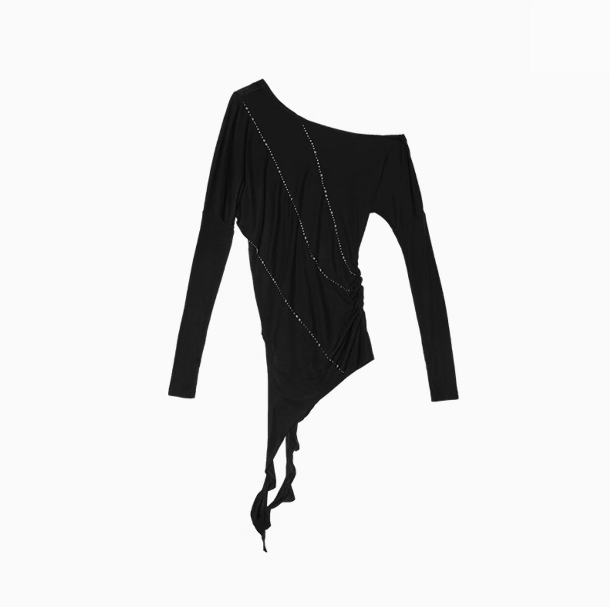 WILLY WOOL TOP – BLACK