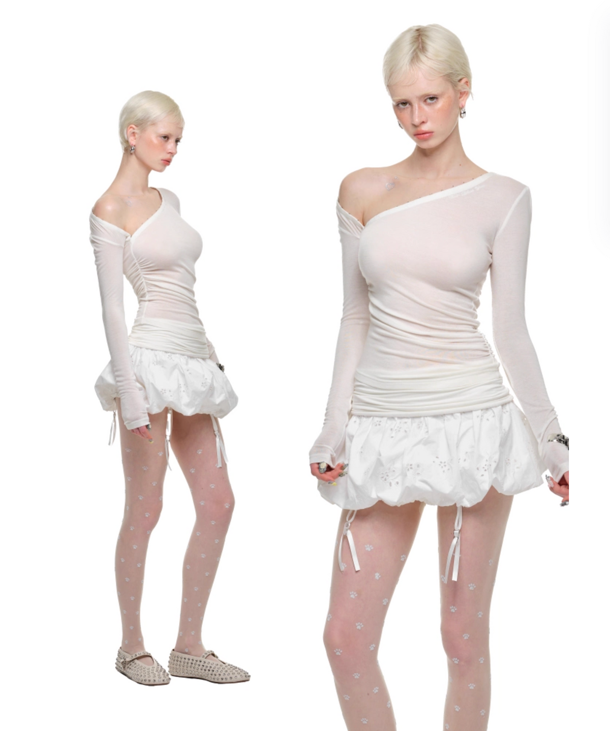 BUBBLE MINI SKIRT