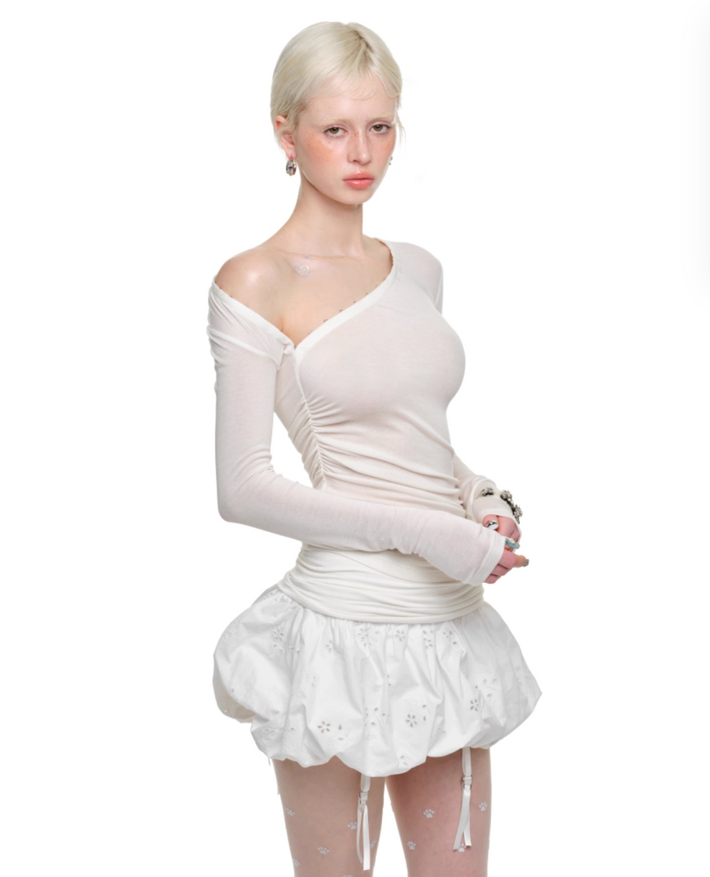 BUBBLE MINI SKIRT
