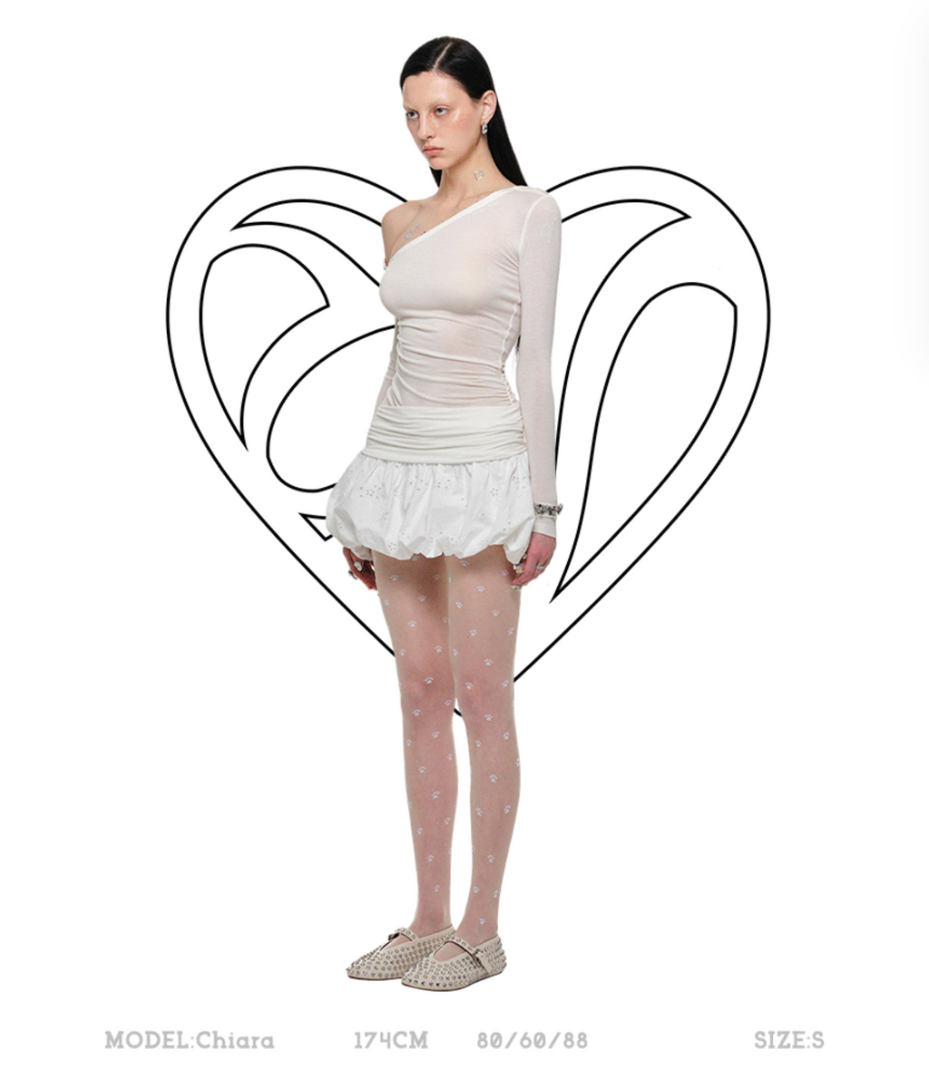 BUBBLE MINI SKIRT