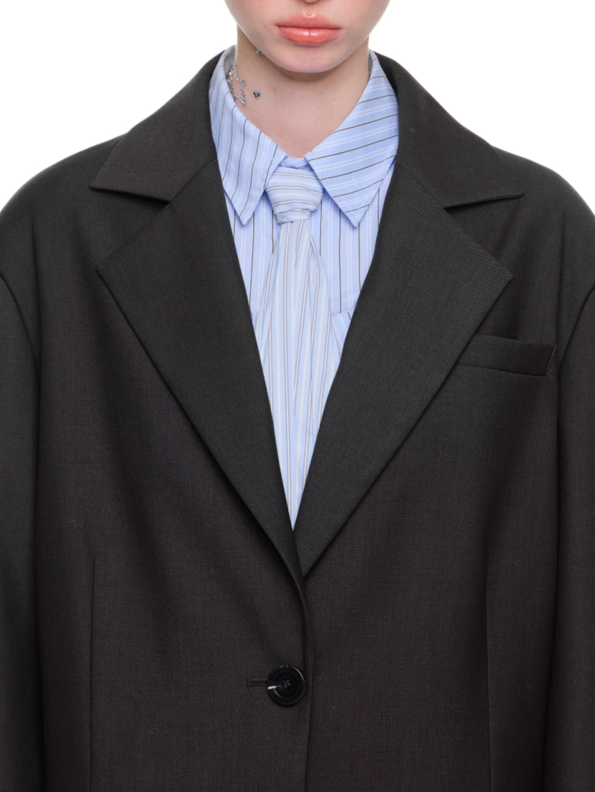 JOSLIN BLAZER – DARK GRAY