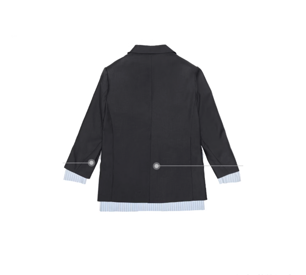JOSLIN BLAZER – DARK GRAY