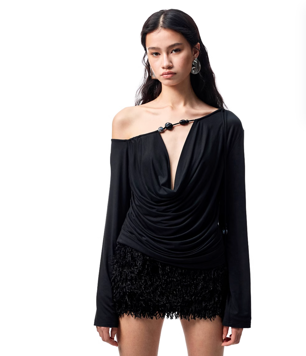 GENZI BEADED TOP – 3colors (1JINN EXCLUSIVE)