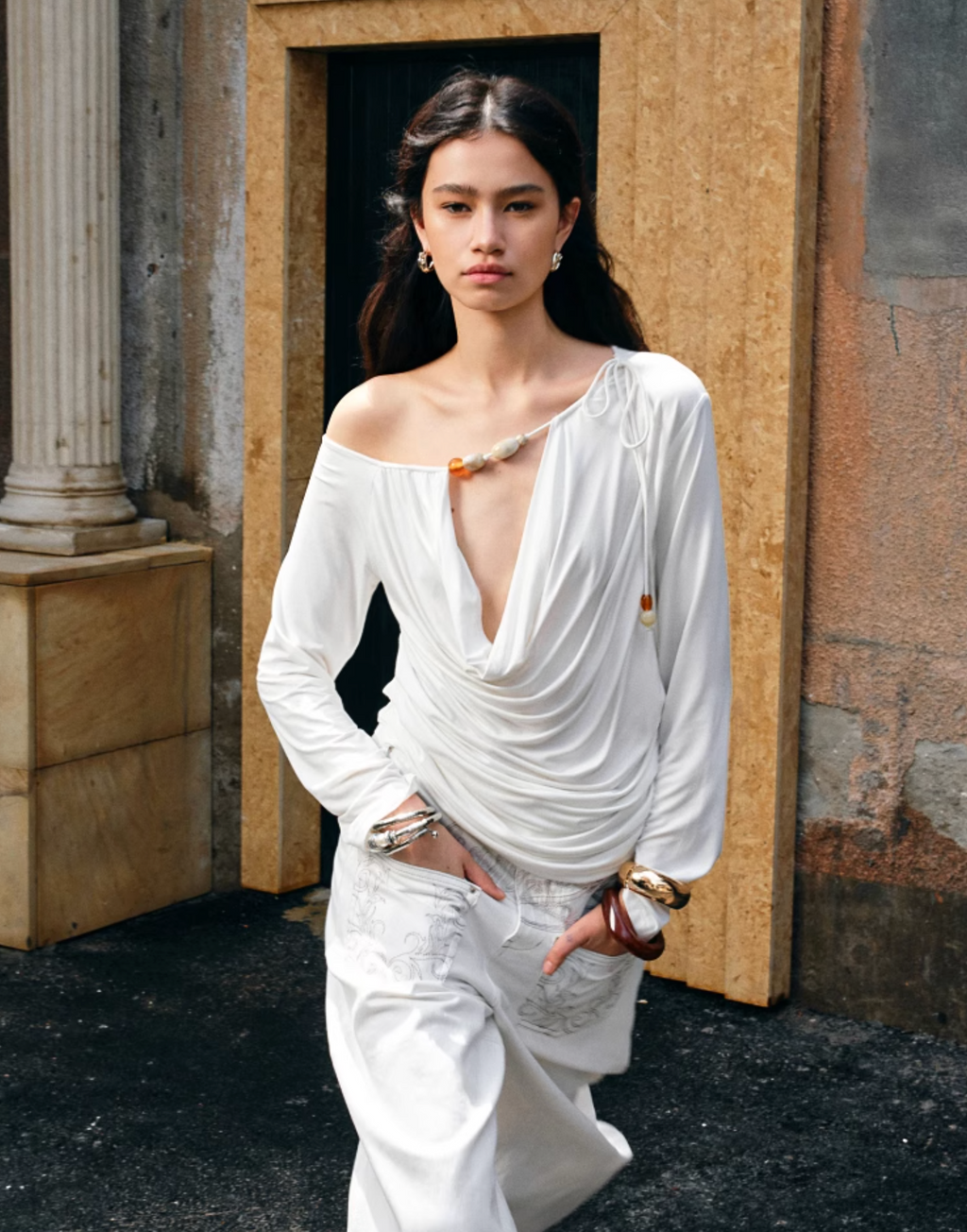GENZI BEADED TOP – 3colors (1JINN EXCLUSIVE)