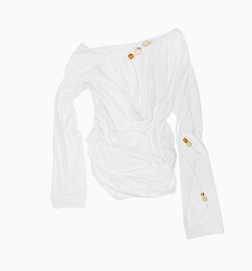 GENZI BEADED TOP – 2colors