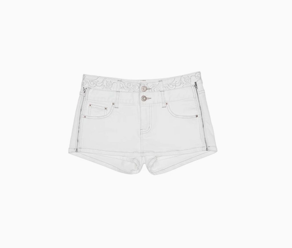 YOLE SKIRT (detachable side zipper can be transformed into shorts)