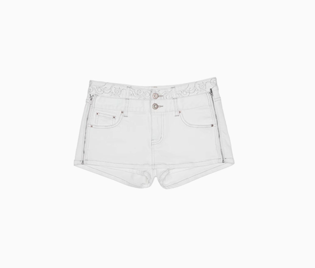 YOLE SKIRT (detachable side zipper can be transformed into shorts)