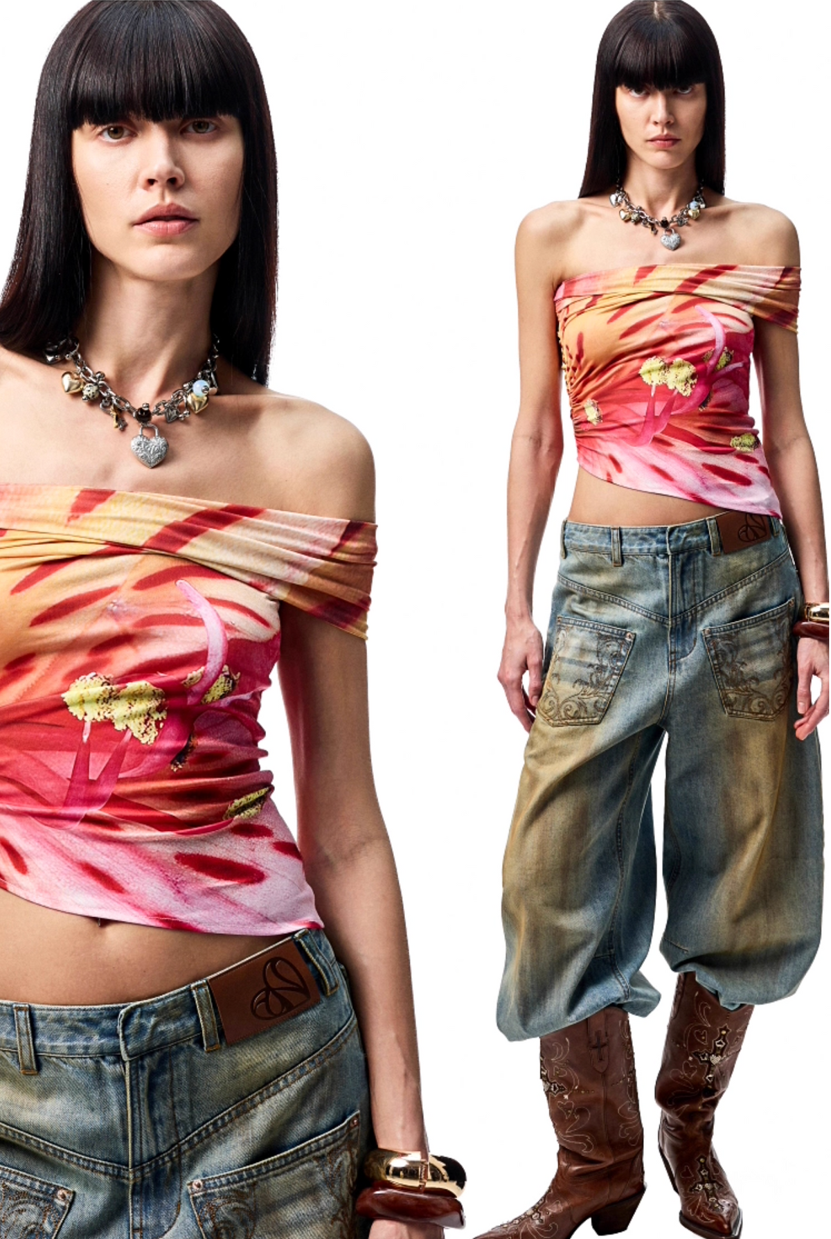 MIMOSA TOP (can be worn 2 ways)