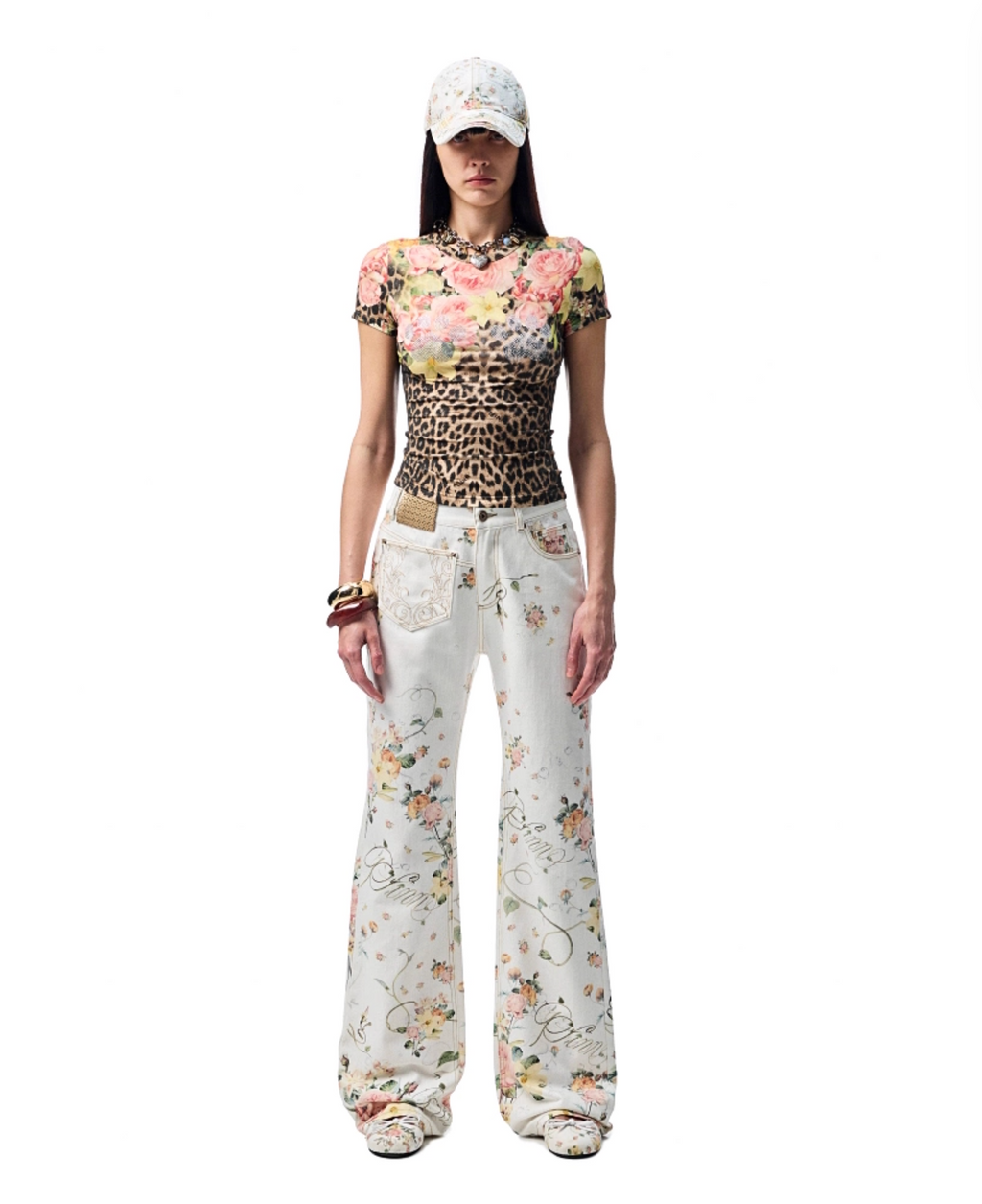 BENEDICTE STRAIGHT-LEG HIGH WAIST JEANS
