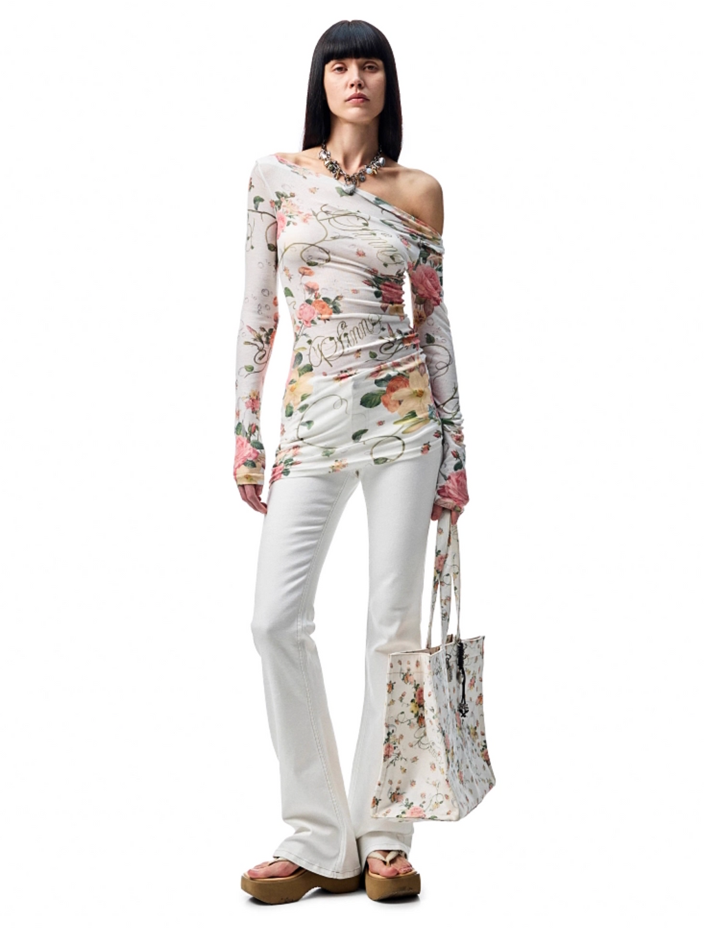 BENEDICTE BOATNECK LONG TOP